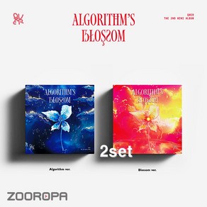 QWER 미니 2집 앨범 Algoithms Blossom 큐더블유이알 2종세트