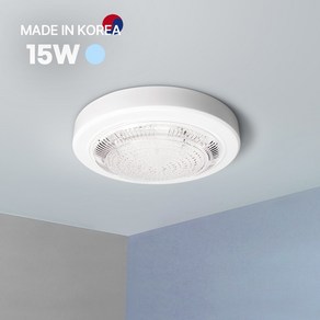 LED 원형 현관 계단 복도 베란다 직부등 15W