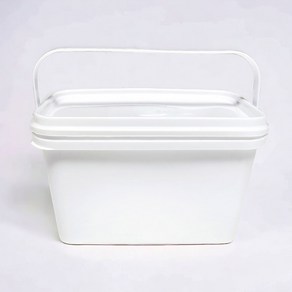 직사각 빈통 시멘트 교반 공캔 페인트 보관, 1개, 직사각빈통2L