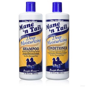 Mane 'n Tail 메인 테일 딥 모이스처라이징 샴푸 컨디셔너 25.05oz, 1개, 800ml