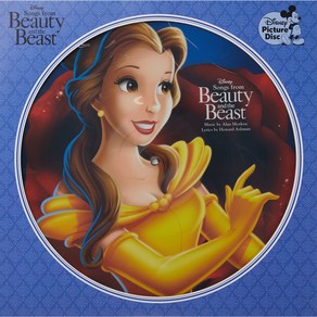 미녀와야수 LP 디즈니 OST 픽쳐디스크 바이닐 Songs Fom Beauty The Beast