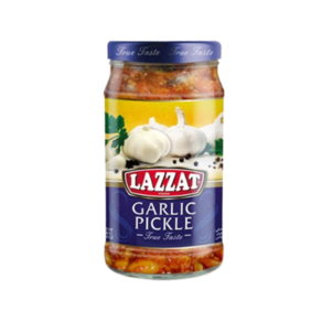 Galic Pickle Lazzat Pakistan 할랄 마늘 피클 라자트 파키스탄, 1개, 330g