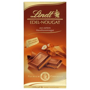 Lindt 린트 고급 누가 초콜릿, 1개, 100g