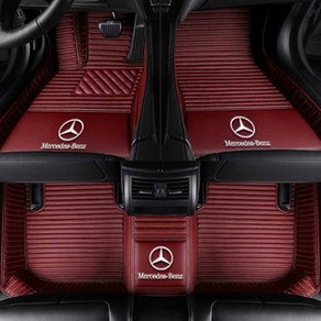 벤츠 풀프레임 바닥매트 s350 GLB cla glc260l gla c200L, 상세페이지 참고, 와인 매트