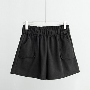 여성용 따뜻한 하이웨스트 모직 반바지 Women's shorts