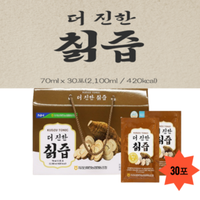 농협 식약처인증 국내산 더진한 칡즙 식, 30개, 70ml