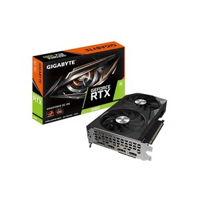 GIGABYTE GeFoce RTX 3060 게이밍 OC 12G (REV2.0) 그래픽 카드 3X WINDFORCE 팬 12GB 192비트 GDDR6 GV-N3060GAMI, 지포스 RTX 3060 윈드포스 OC 12G (REV2