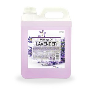 라라스킨 아로마 마사지오일 라벤더향 5리터 대용량 5000ml, 1개, 5L