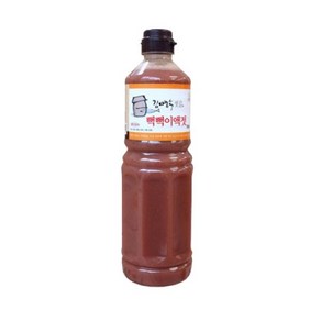 김명수젓갈 뻑뻑이액젓 천연식품 900ml 1개