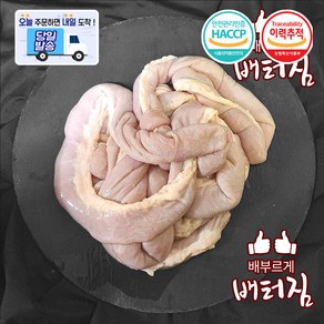 (당일출돼지) 수입산 냉동 곡물 소곱창(생곱창)1kg, 곡물 소곱창 1kg, 1개