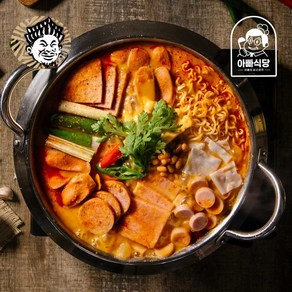 [아빠식당] 36년역사 놀부부대찌개 1팩, 없음, 1개, 600g