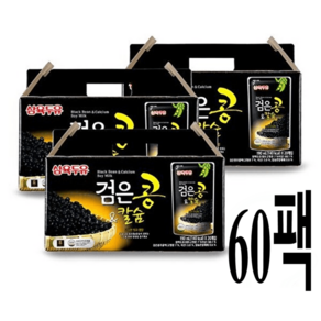 삼육두유 삼육 검은콩앤칼슘 두유 190ml x 60팩, 60개