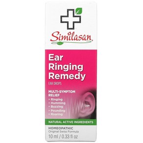 Similasan Ea Ringing Remedy Ea Dops 0.33 fl oz (10 ml), 10ml, 1개