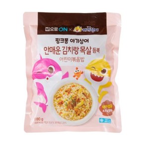 집으로ON핑크퐁어린이김치볶음밥180g8봉, 180g, 180g, 8개