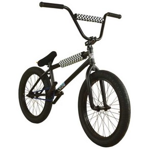 BMX 묘기 바이크 20인치 스턴트 익스트림 자전거 입문, 레드 프레임 (리어 브레이크), 1개