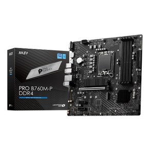 MSI PRO B760M-P DDR4, 단품