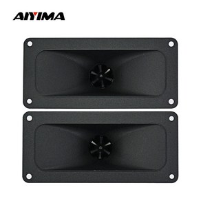 AIYIMA-압전 트위터 피에조 세라믹 스피커 혼 146x67MM 압전 버저 무대 직사각형 고음 150W 2 개, [01] 혼 트위터, 01 혼 트위터, 01 혼 트위터