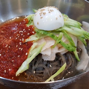 옥천 함흥냉면 10인분(2kg)+비빔장 500g+겨자소스 5개, 1개, 2kg