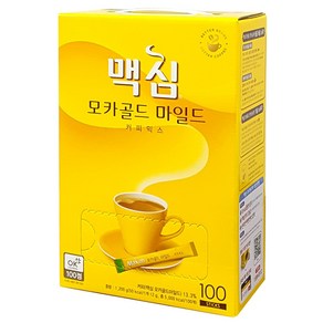 맥심 모카골드 마일드 커피믹스 100T, 12g, 4개, 100개입