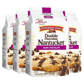 [미국직배송]페퍼리지 팜 더블 초콜릿 난투켓 쿠키 Pepperidge Farm Nantucket Double Chocolate Chunk Cookies