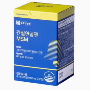 종근당건강 관절연골엔 MSM 54g, 1정, 240개