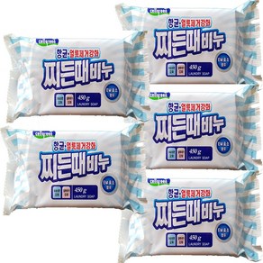 동서씨앤지 찌든때비누 450g 5개..얼룩제거, 5개