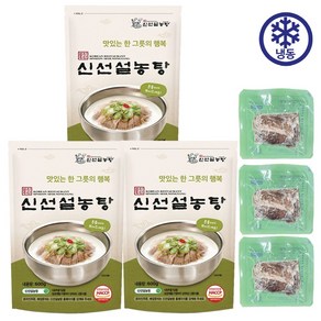 신선설농탕 설농탕, 650g, 3개