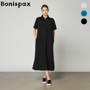 보니스팍스 데일리 바스락 롱 셔츠 원피스 XO5OP018M0197479