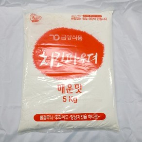 금양식품 크리스피 치킨파우더 매운맛 5KG 물결, 1개