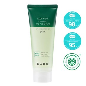 다보 약산성 알로에 베라 카밍 젤 클렌저(전성분 EWG 그린 등급) 150ml