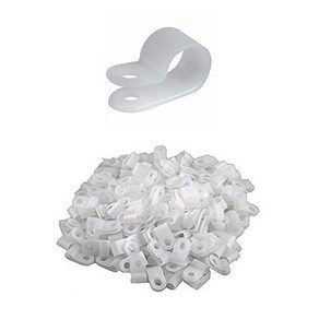 케이블 클램프 5N 9mm PVC 새들 전선 크램프 1000pcs