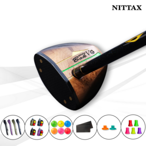 니탁스 파크골프채 복5 파크 골프 NITTAX, 블랙