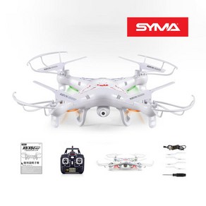 SYMA X5C 드론, 화이트, 1개