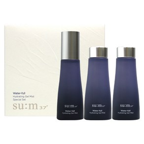 숨37도 워터풀 하이드레이팅 젤 미스트 기획 본품 60ml 리필 60ml 2개, 3개