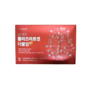 플라스마로겐 더블업 실버불렛 2X 750mg 90캡슐 3개월분 프라스마로겐, 90정, 1박스