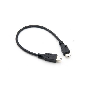 USB2.0 MICRO 5핀 to MINI 5핀 케이블 SP698, 1개