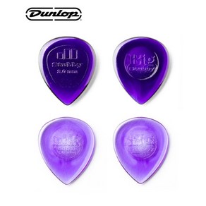 던롭 스투비 스터비 DUNLOP STUBBY 기타피크, 빅 라이트 퍼플 2.0mm, 1개