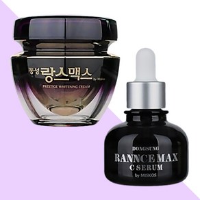 랑스맥스 랑스맥스 프레스티지 화이트닝 크림 퍼플 50g+기미 C세럼 25ml/주름기능성