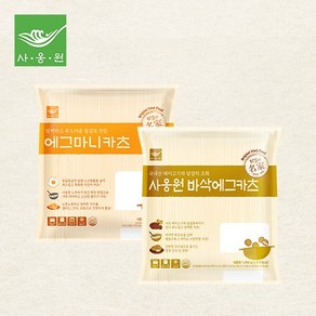 사옹원 바삭에그카츠1.08kg*1팩+에그마니카츠1kg*1팩