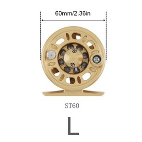 플라이 스 낚시 릴 2 + 1BB 바닷물 민물 태클 이전 래프팅 릴 왼쪽/오른쪽 교환 가능 쉬운 낚시, 사이즈-L, 1개