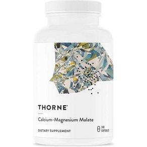 Thone Calcium-Magnesium Malate - 글루텐-프리 Supplement with Magnesium & Calcium 지원s Bone Health Muscle, 240정, 1개