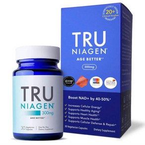 트루 니아젠 나이아젠 NAD 300mg 30캡슐 TRU NIAGEN, 1개