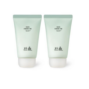 한율 어린쑥 수분 진정 크림, 55ml, 2개