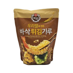 [농협하나로마트] 씨제이 백설바삭튀김가루1KG, 1kg, 1개