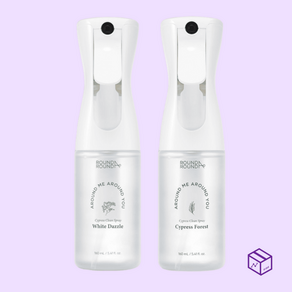 라운드어라운드 편백 클린 스프레이 160ml 1개 살균 탈취 정전기 방지 (160ml 본품 1개 택1), 160ml 본품 [화이트 대즐]
