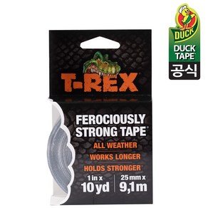 티렉스 T-Rex 미니 핸디롤 덕테이프 아웃도어 덕트테이프 25mm x 9m (10yd)