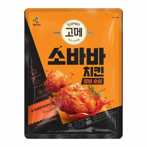 고메 소바바치킨양념순살375gx5개, 5개, 375g