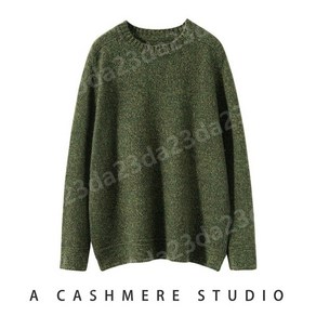 CASHMERE100% 캐시미어 니트 크루넥 루즈핏 스웨터 5컬러