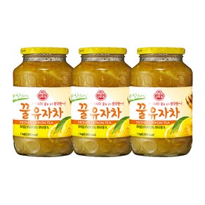 오뚜기 꿀유자차, 1kg, 1개입, 3개