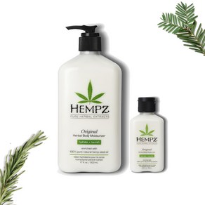 hempz 헴즈 바디모이스쳐라이저 500ml+66ml 세트 오리지널 허벌, 1개